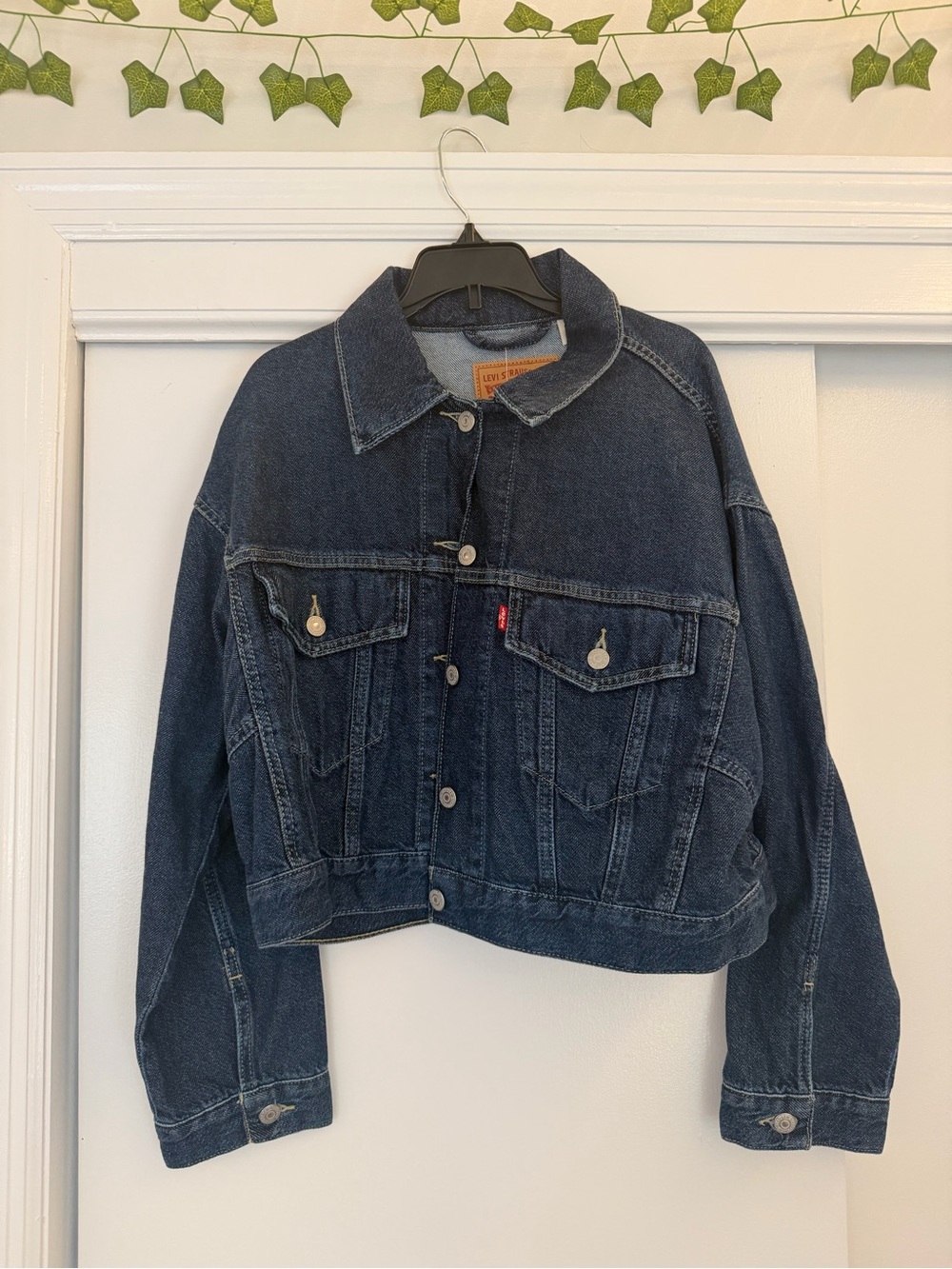 Levi's Women's Dark Blue Denim Jacket